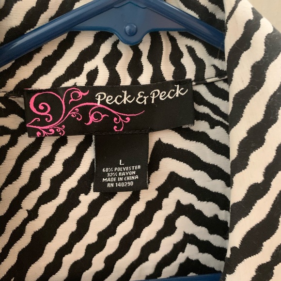 Zebra striped jacket - Picture 3 of 3